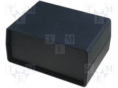 Кутия Z-3/B Кутия: с панел; X: 110mm; Y: 150mm; Z: 70mm; полистирен; черен